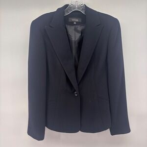 Jones Wear Essentials Black Blazer Womens Size‎ 8 Career Office